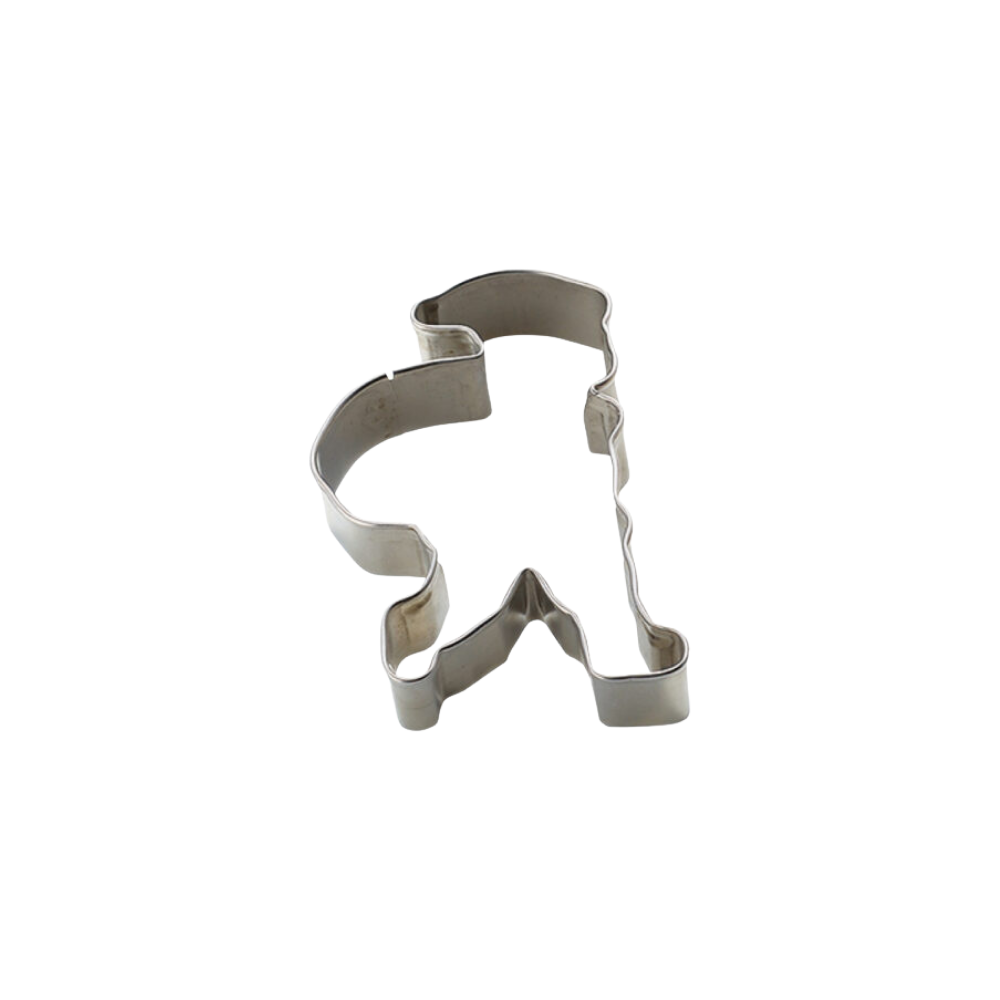 Tiger Crown Santa Claus-Shaped Stainless Steel Cookie Mold