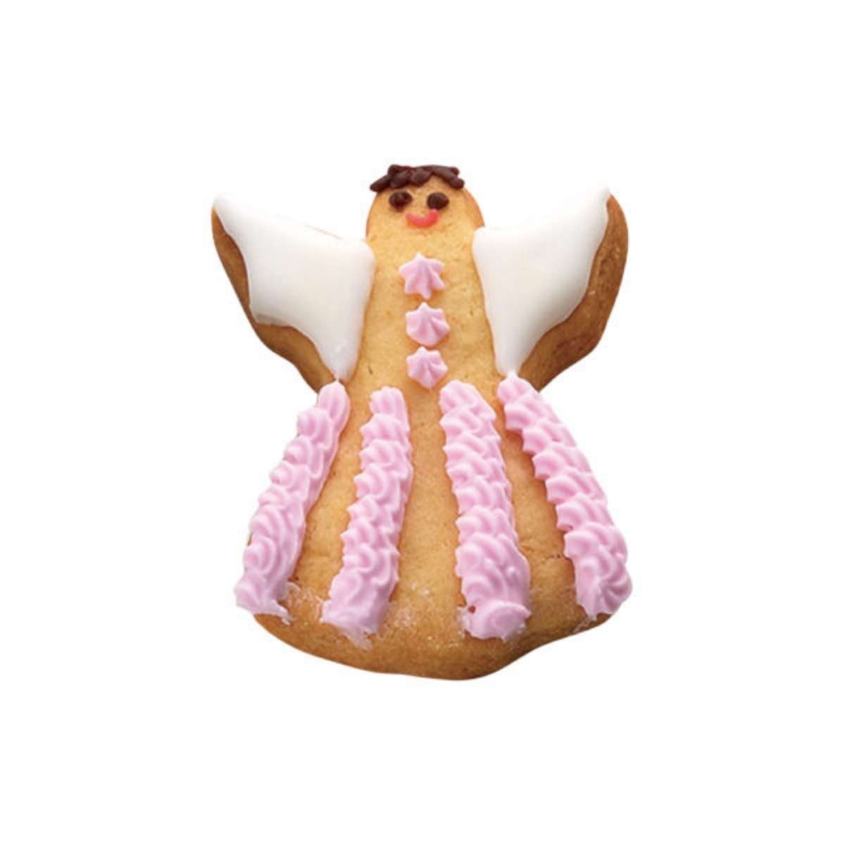 Tiger Crown Angels-Shaped Stainless Steel Cookie Mold