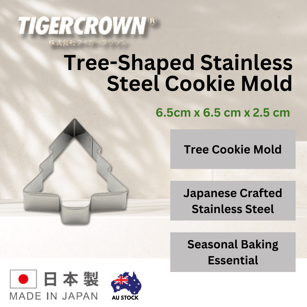Tiger Crown Tree-Shaped Stalinless Steel Cookie Mold