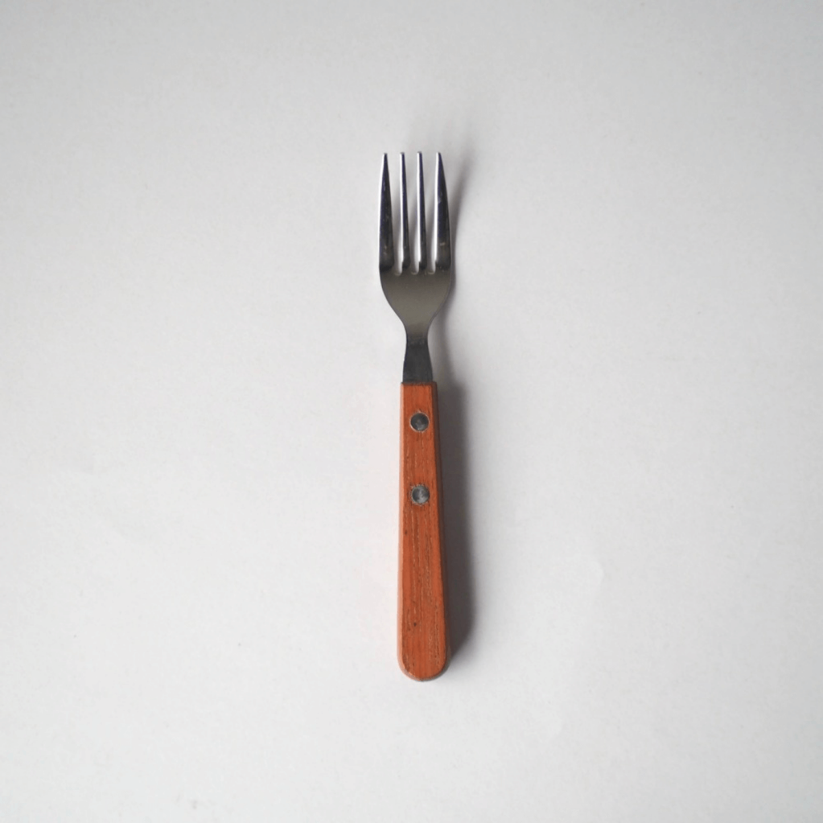 Takakuwa Dessert fork With Wooden Handle - 14.5cm