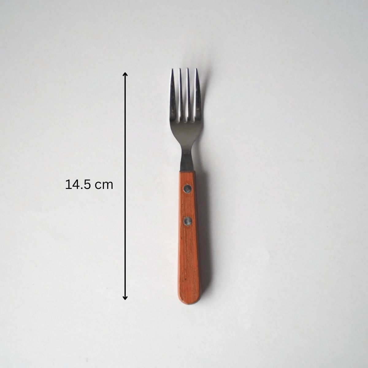 Takakuwa Dessert fork With Wooden Handle - 14.5cm