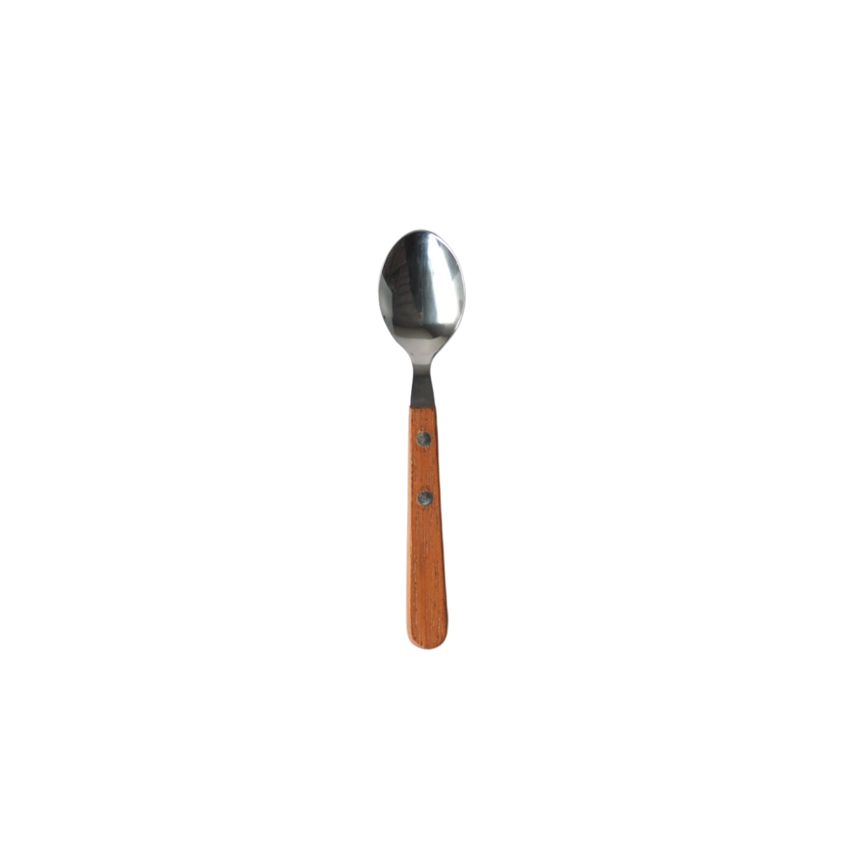 Takakuwa Dessert Spoon With Wooden Handle - 14cm