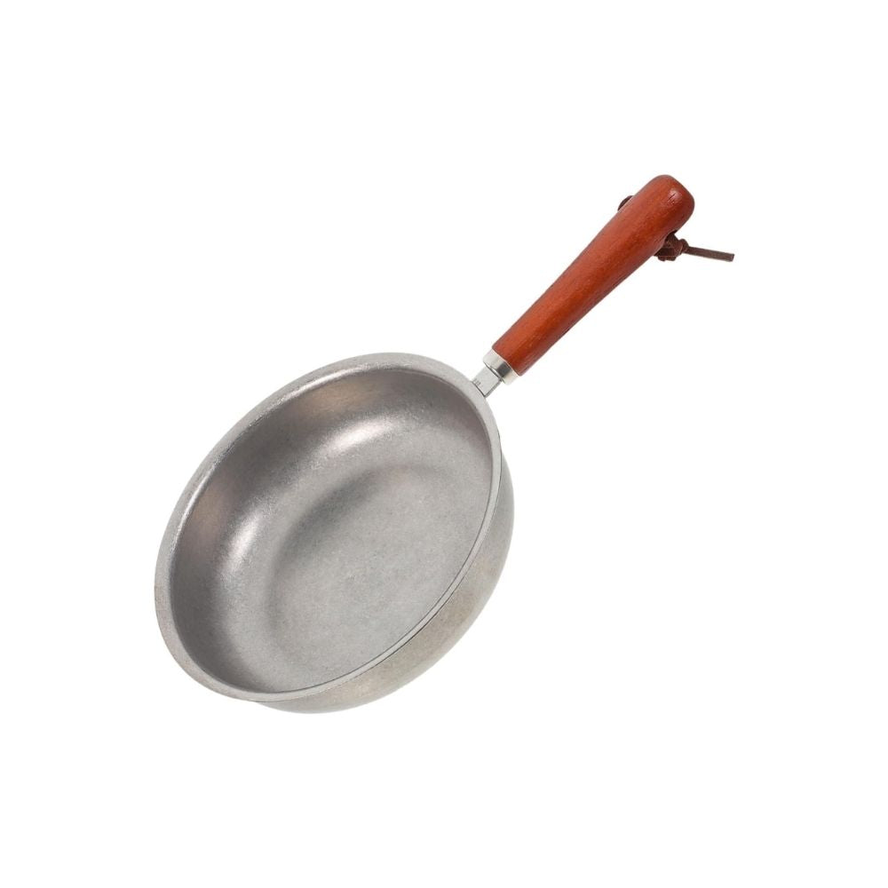 Kylin Retro-Style 304 Stainless Steel Mini Breakfast Frypan 14cm