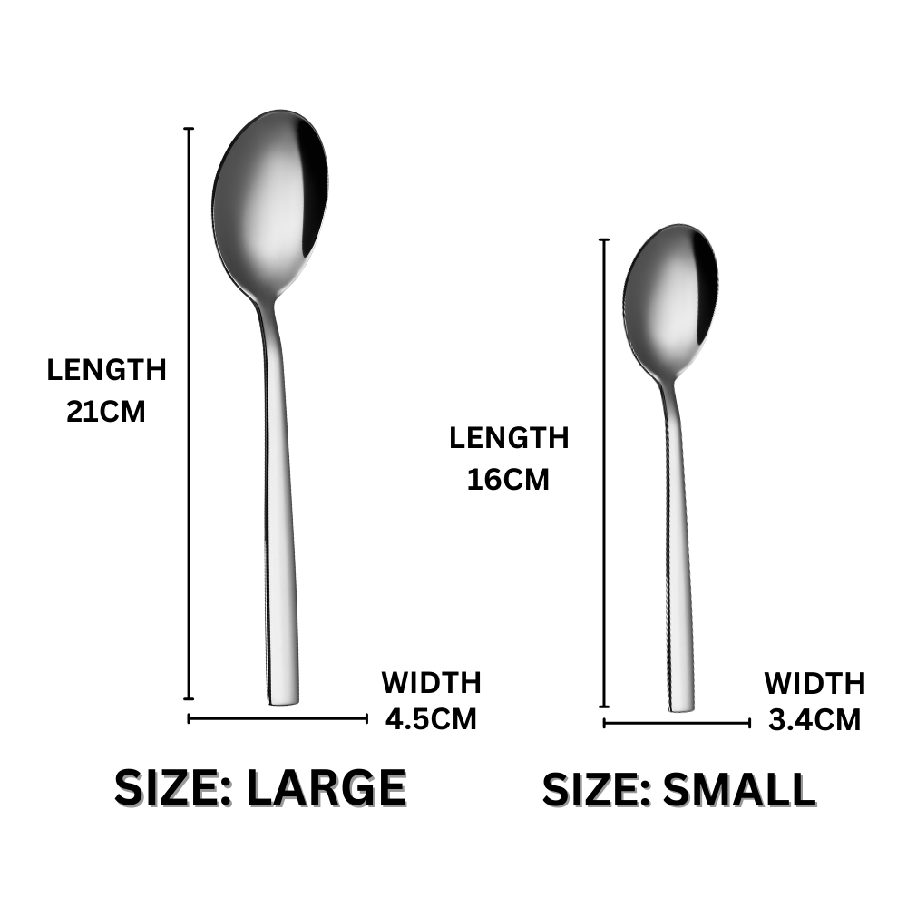 Cooker King 304 Stainless Steel Yijian Round Spoon Large