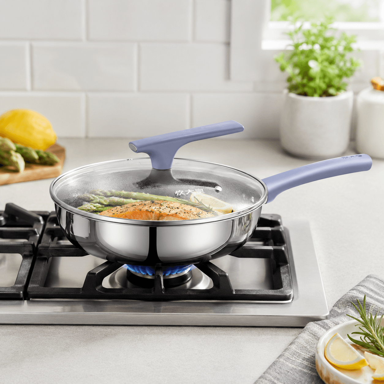 Cooker King S/S 316L Blossom Multi-layer Frying Pan