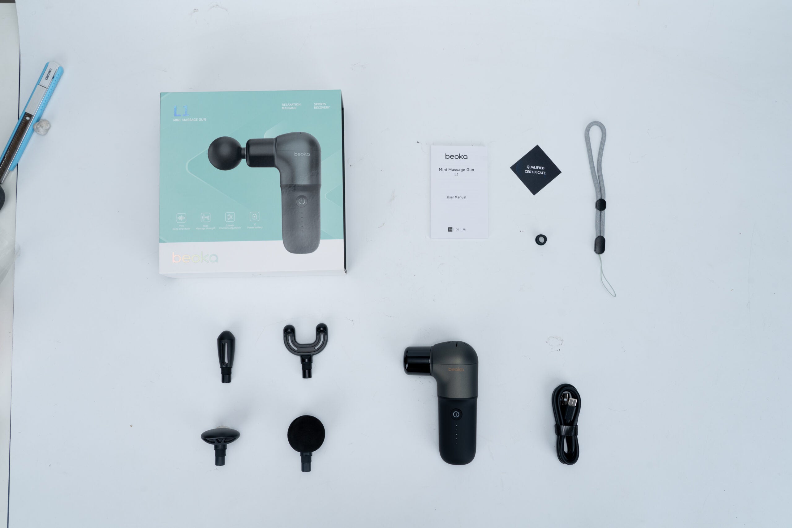 Beoka X1 Super Mini Massage Gun - Black
