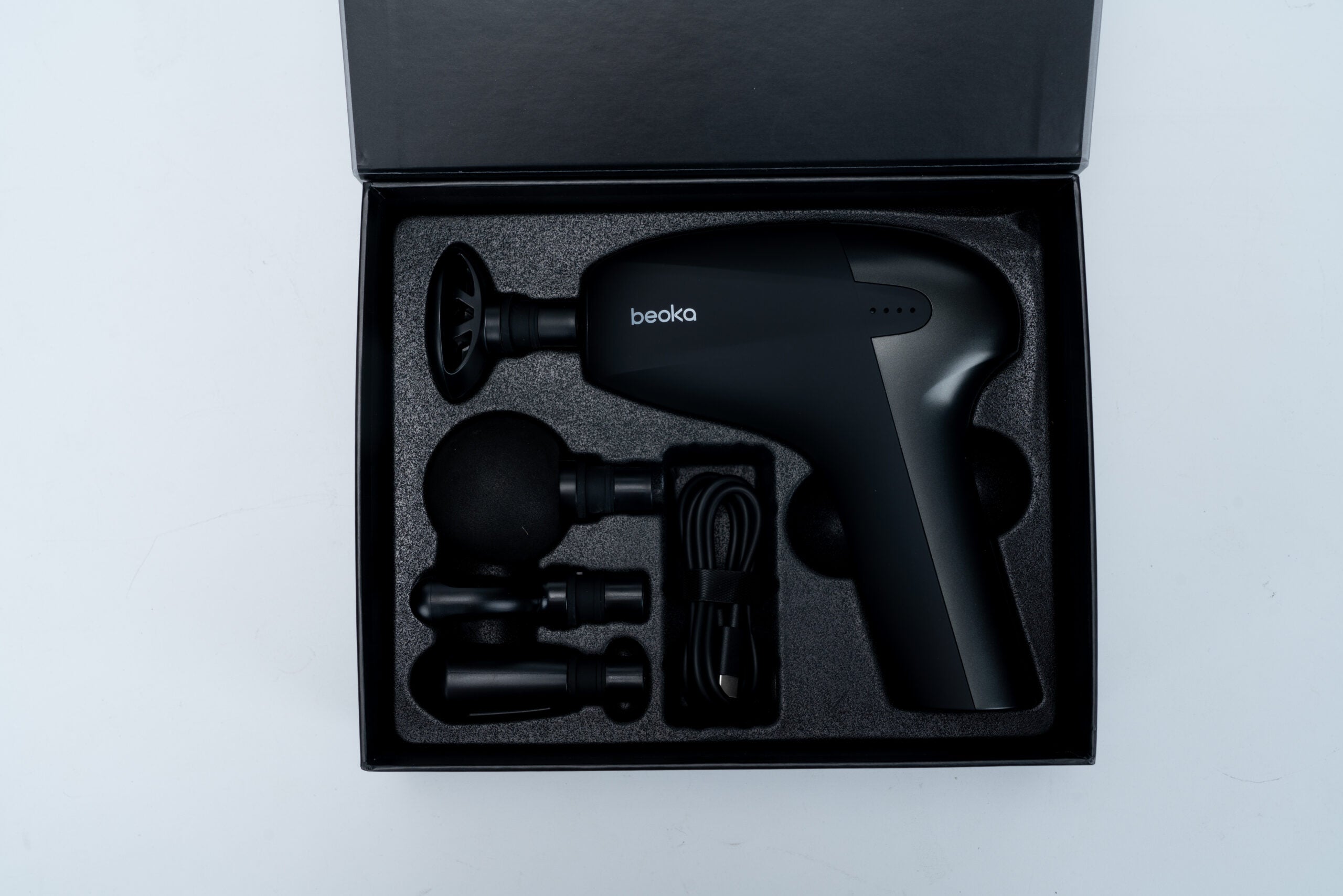 Beoka UNI K Portable Massage Gun - Black