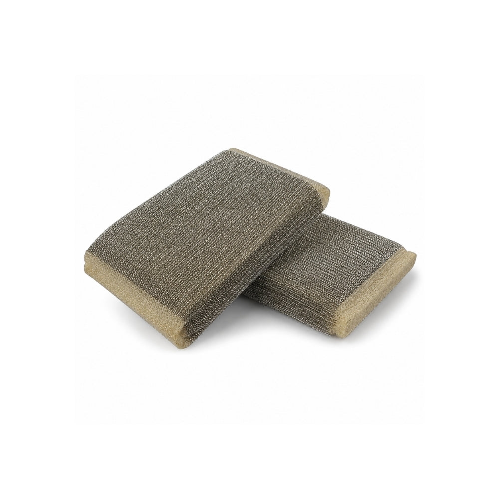 Fresh Life Steel Wire Cloth Cleaning Block 12cm x 8cm 2pc
