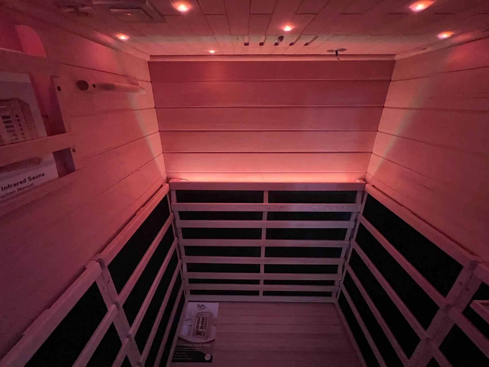 Kylin PRO Low EMF Carbon Infrared Sauna Room 1 Person - K8108 PRO