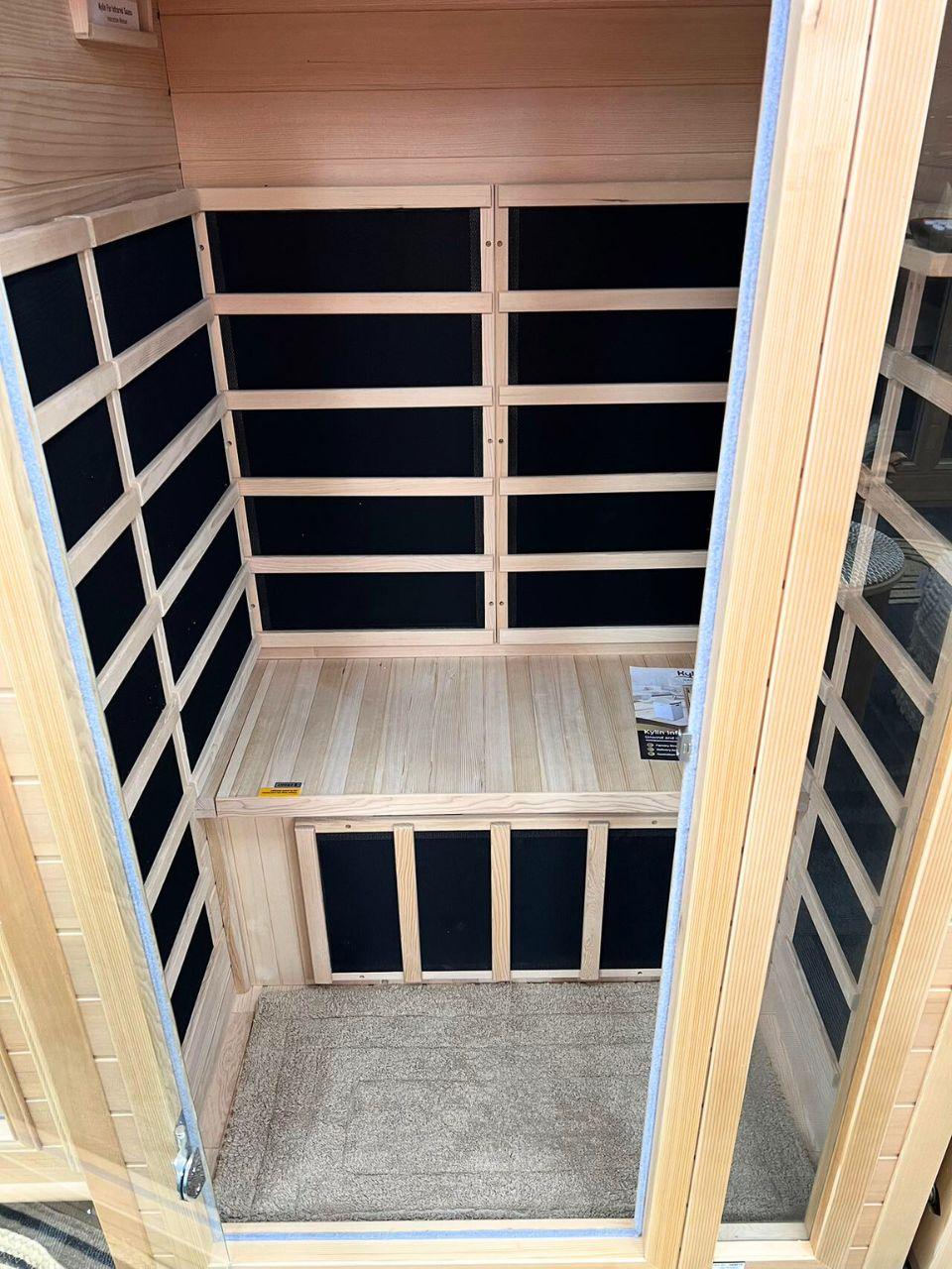 Kylin Low EMF Carbon Infrared Sauna Room 1 Person - K8107 Low EMF