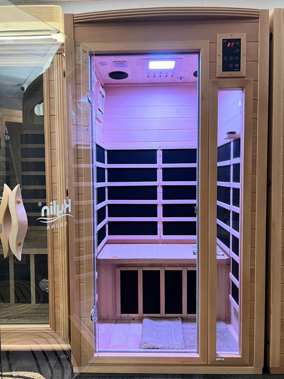 Kylin Low EMF Carbon Infrared Sauna Room 1 Person - K8107 Low EMF