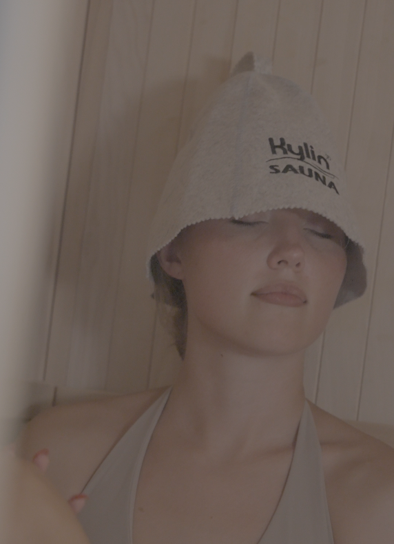 Kylin Sauna Wool Hat Head Protection Water Absorption Felt Hats Cap