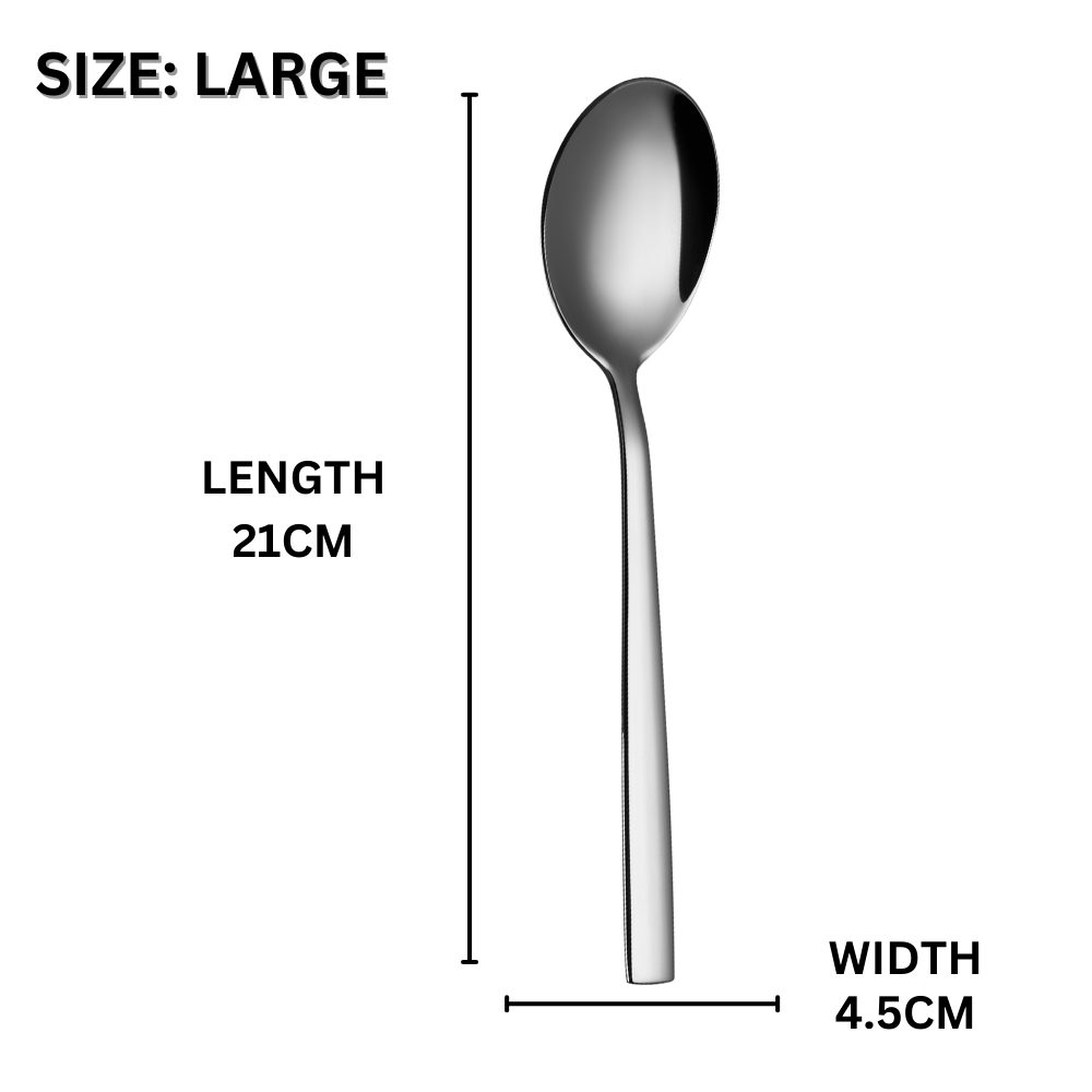 Cooker King 304 Stainless Steel Yijian Round Spoon Large