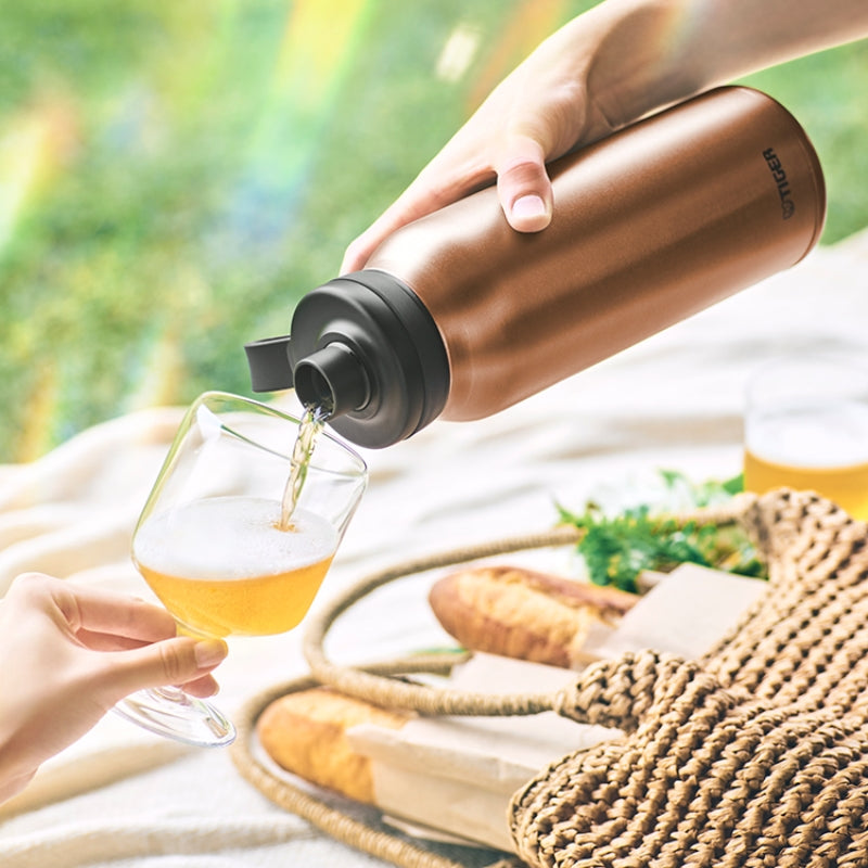 Tiger Vacuum Insulated Carbonated Bottle 800ml - Copper