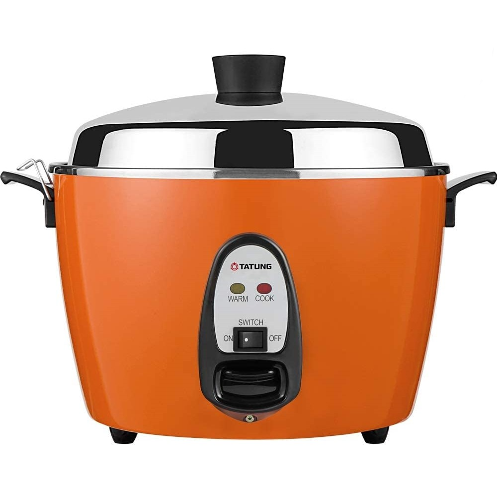 Tatung Multi-Functional Stainless Steel Pot Inner Pot Rice Cooker in Red- New Version