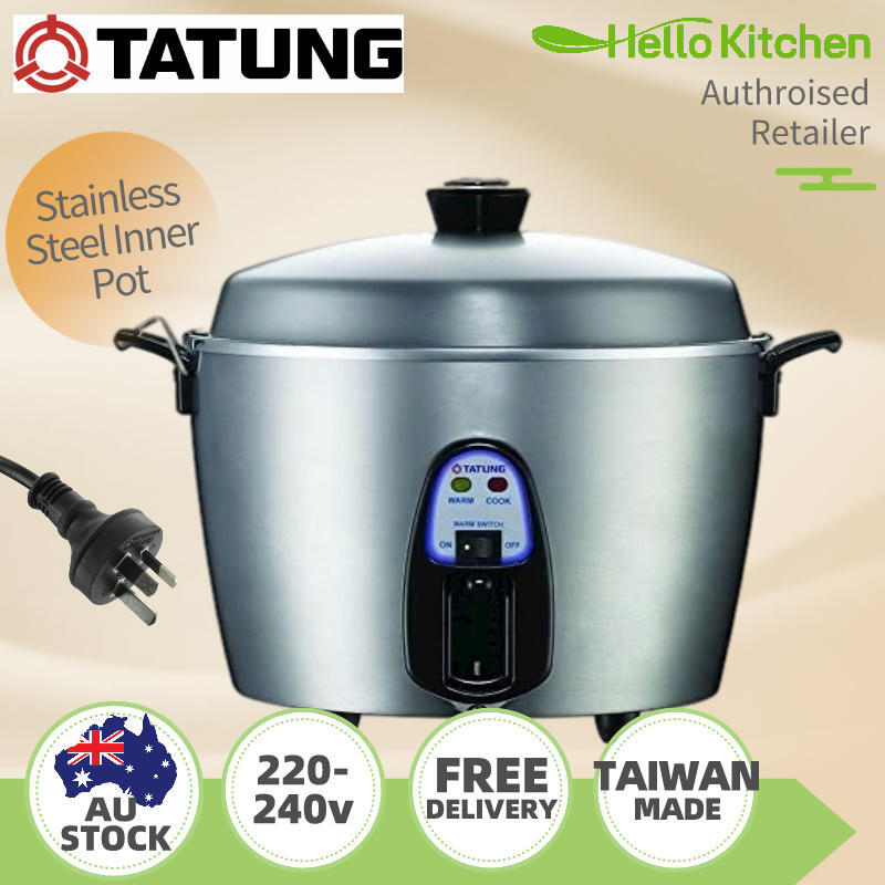 Tatung Multi-Functional Full Stainless Steel Non-Coated Rice Cooker
