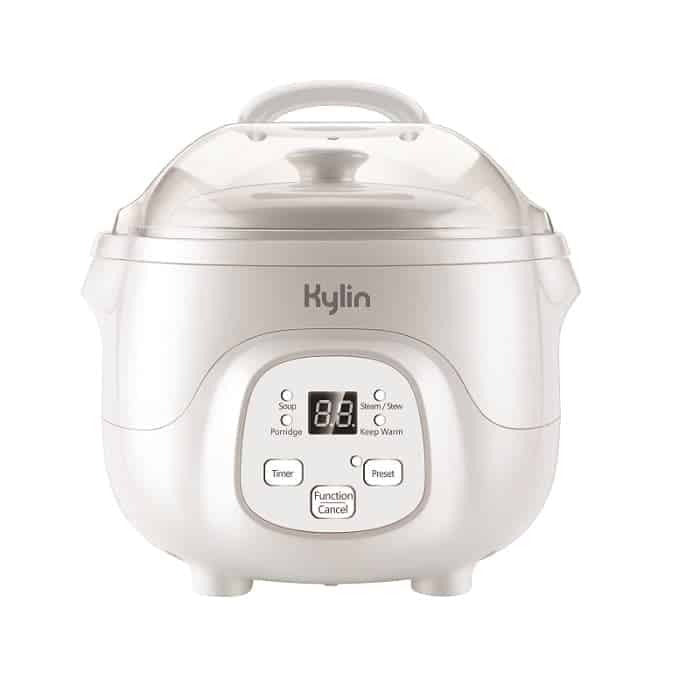 white slow cooker