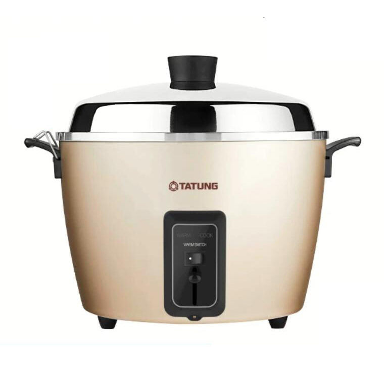 Tatung Multi-Functional Stainless Steel Inner Pot Rice Cooker in Champagne - New Version