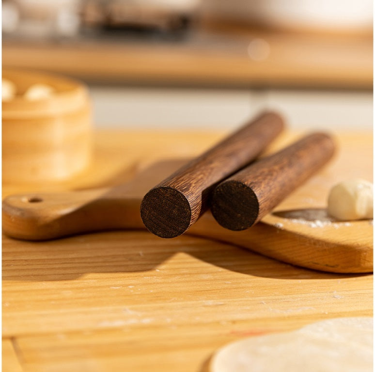 Yesjoy Jichi Wood Rolling Pin Rolling Pin for Baking, Tapered Roller for Fondant, Pie Crust, Cookie, Pastries