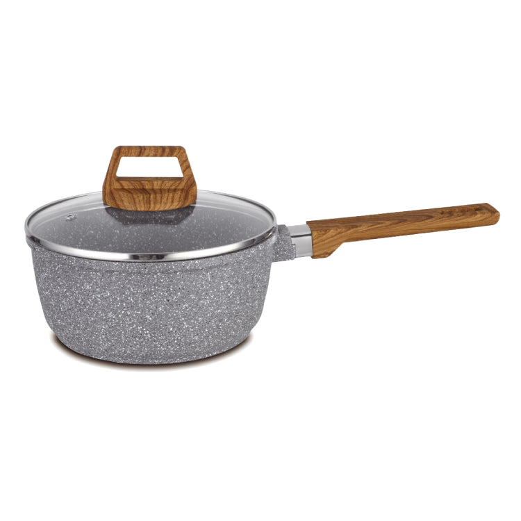 Hello Kitchen Non Stick Marble Saucepan 18cm 20cm