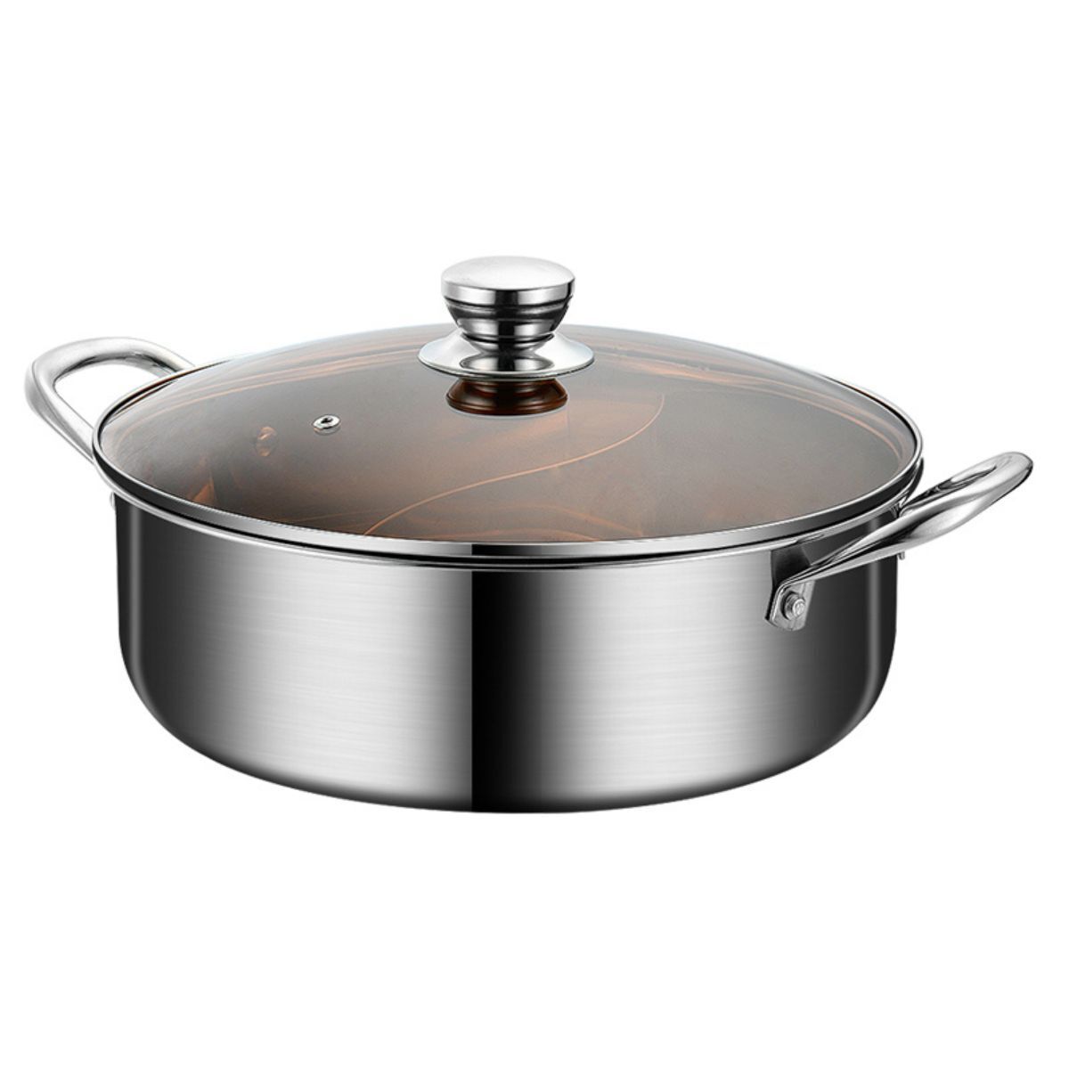 Boutiq Chuzheng Stainless Steel 2 Side Hotpot Induction And Electro Stoves Ok