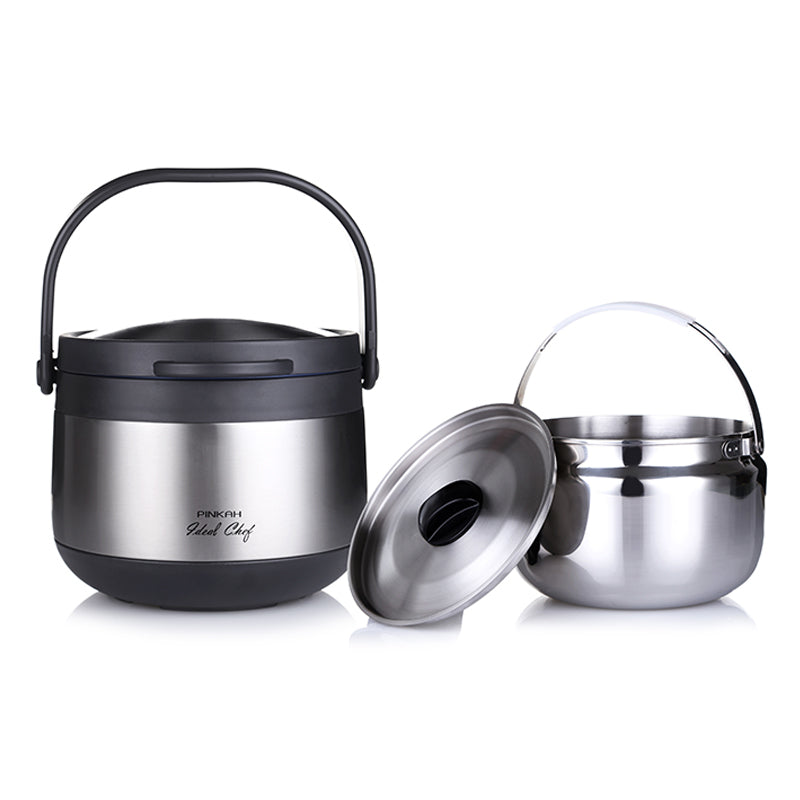 Pinkah Magic Eco Food Warmer Pot Vacuum Insulated Non Electric Thermal Cooker 3l 4 5l