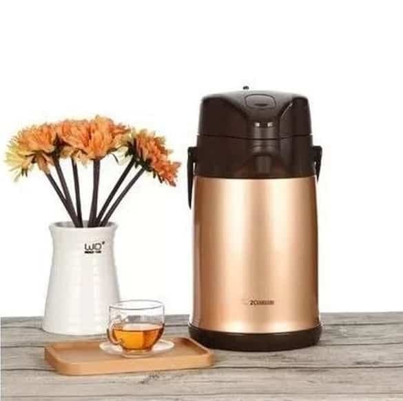 Zojirushi Vacuum Stainless Steel Air Water Pot Dispenser Jug 2.2 L
