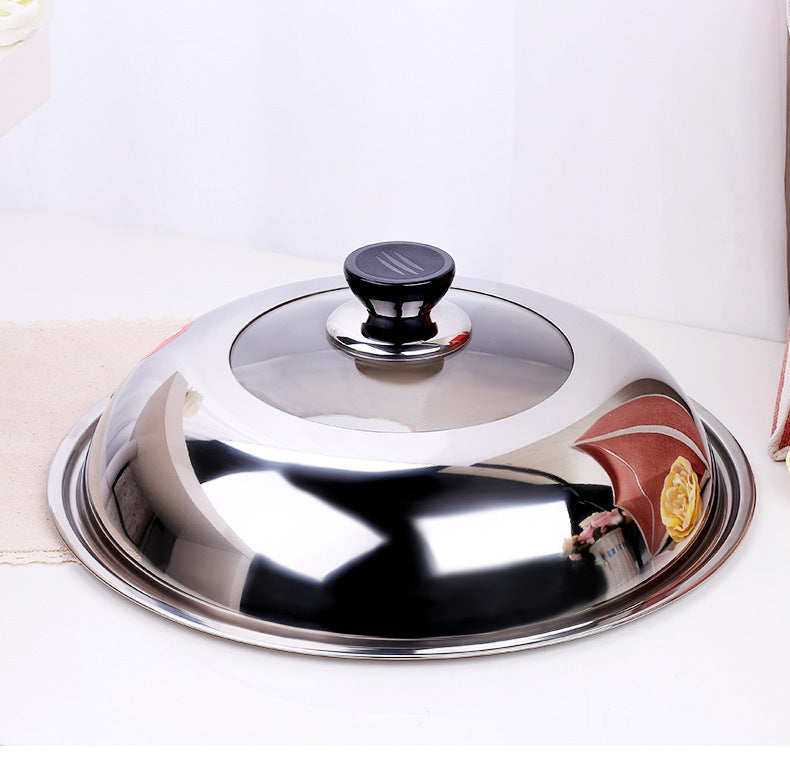 Boutiq Stainless Steel Lid 30cm 42cm
