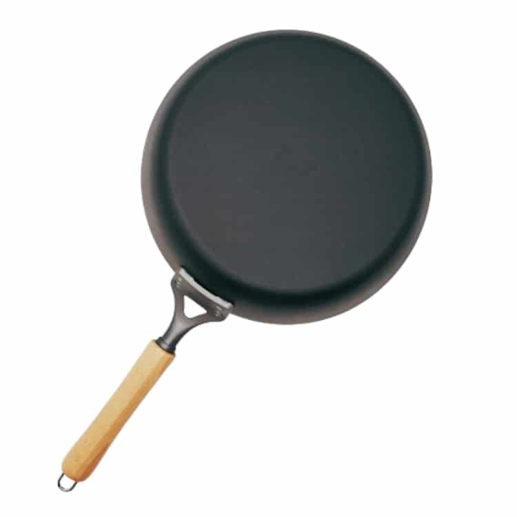 Kirameki Pure Iron Double Fiber Line Frying Pan Skillet Made In Japan