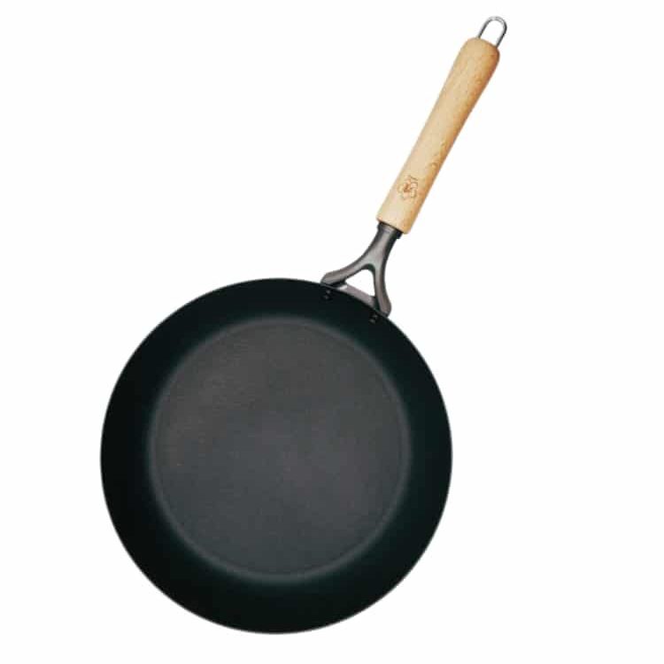 Kirameki Pure Iron Double Fiber Line Frying Pan Skillet Made In Japan