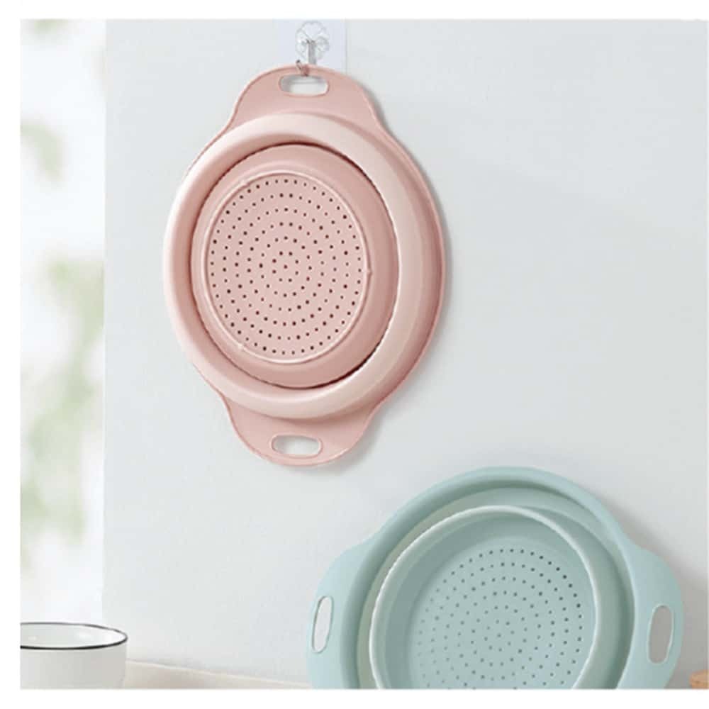 Qi Fei Yang Silicone Folding Drain Strainer Basket