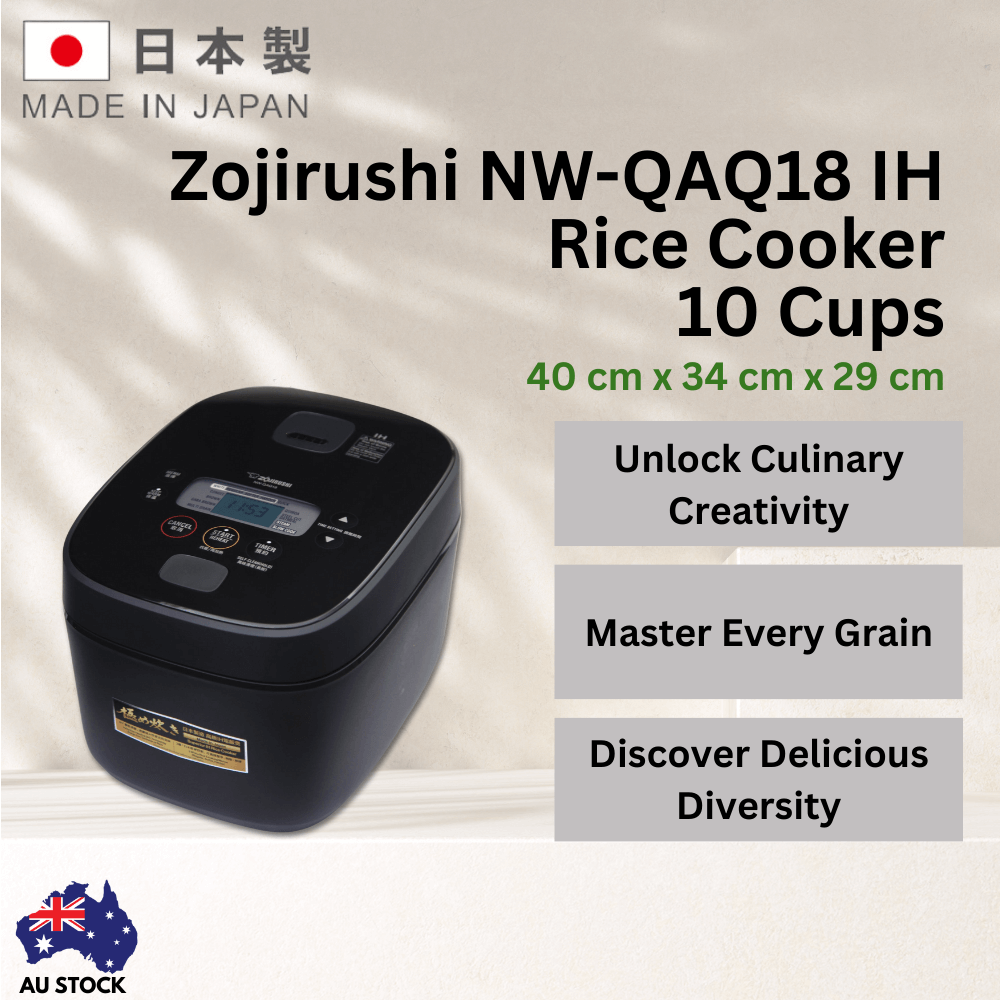 Zojirushi NW-QAQ18 IH Rice Cooker 10 Cups