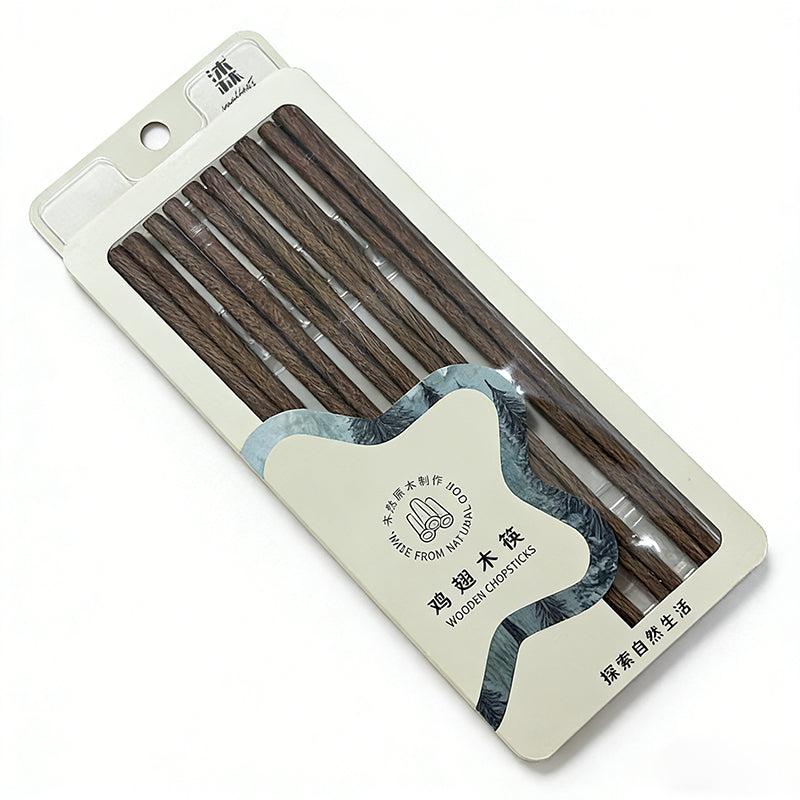WoodLand Jichi Wood chopsticks 10 Pairs Set