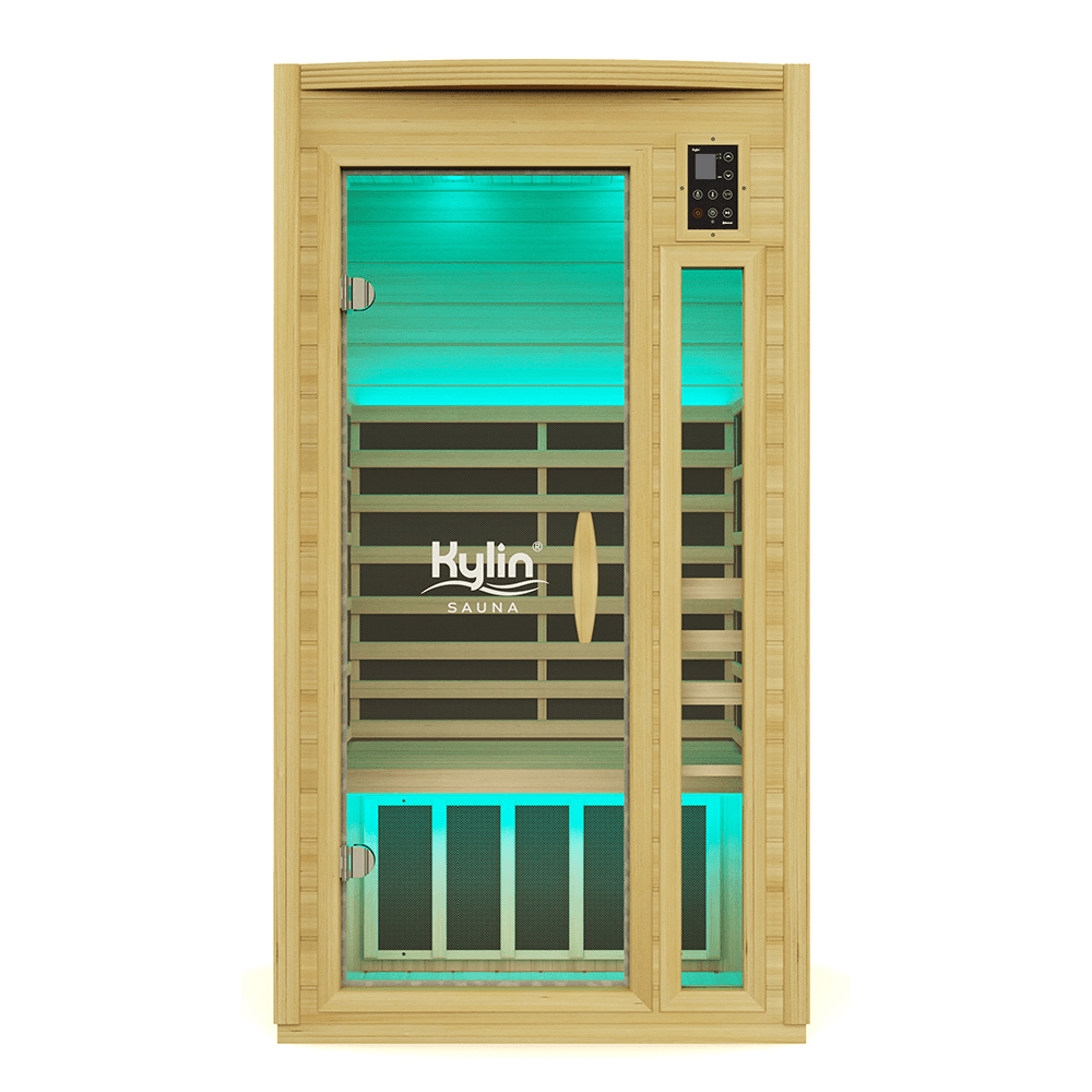 Kylin PRO Low EMF Carbon Infrared Sauna Room 1 Person - K8108 PRO