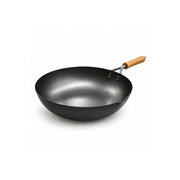 Kirameki Pure Iron Double Fiber Line Stir Fry Wok Made In Japan
