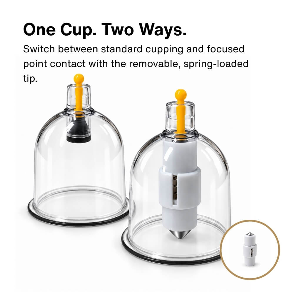 Kylin 24-Piece Cupping Therapy Set with Vacuum Pump and Carry Case