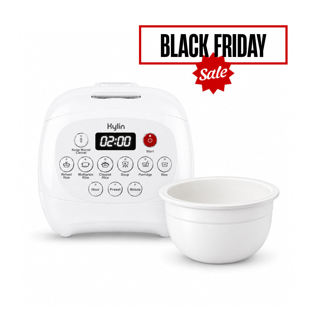 Kylin Ceramic Rice Cooker 6 Cup 3L AU-K1030
