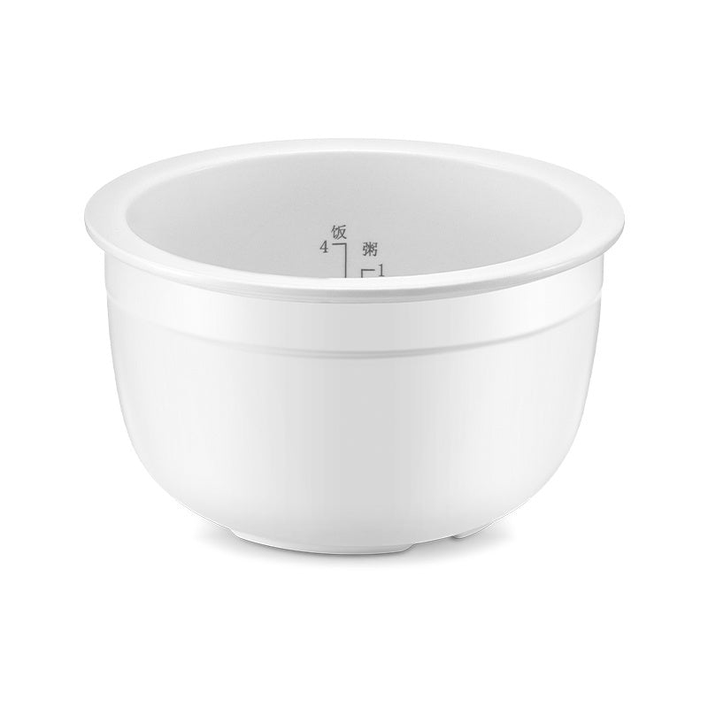Kylin Electric No Coating Ceramic 4 Cups Rice Cooker 2L White AU-K1020