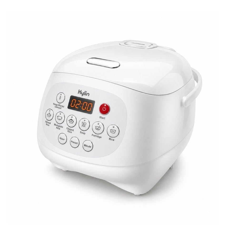 Kylin Electric No Coating Non-stick Healthy Ceramic Rice Cooker in 6 Cups 3L AU-K1030