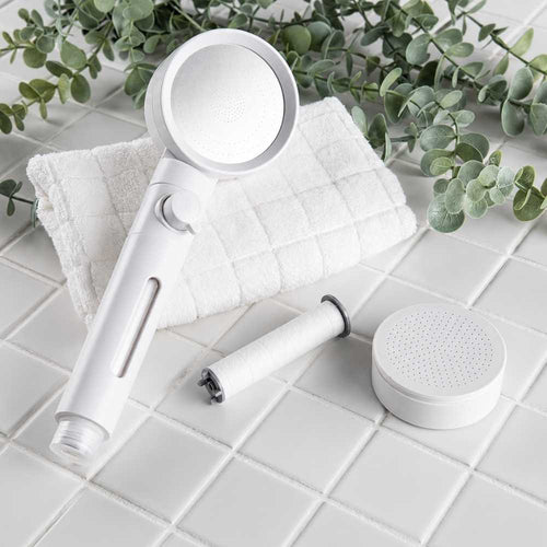 Kylin Shower Head Filter Set with Ceramic Ball & ON/OFF Control