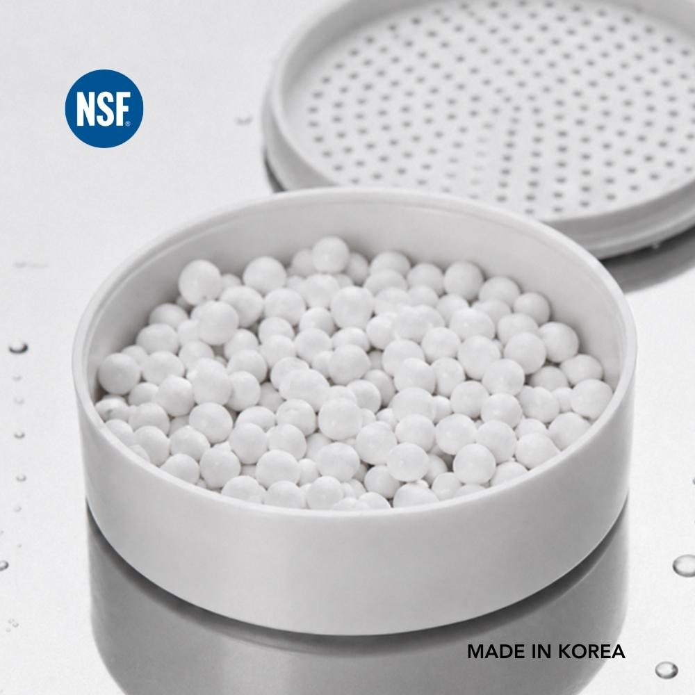 Kylin Shower Head Filter Set with Ceramic Ball & ON/OFF Control
