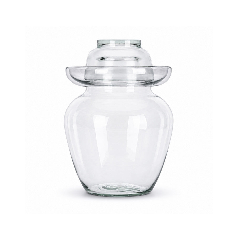 Premium Thicken Chinese Fermentation Pickle Glass Jar Kimchi Sauerkraut Canisters & Jars