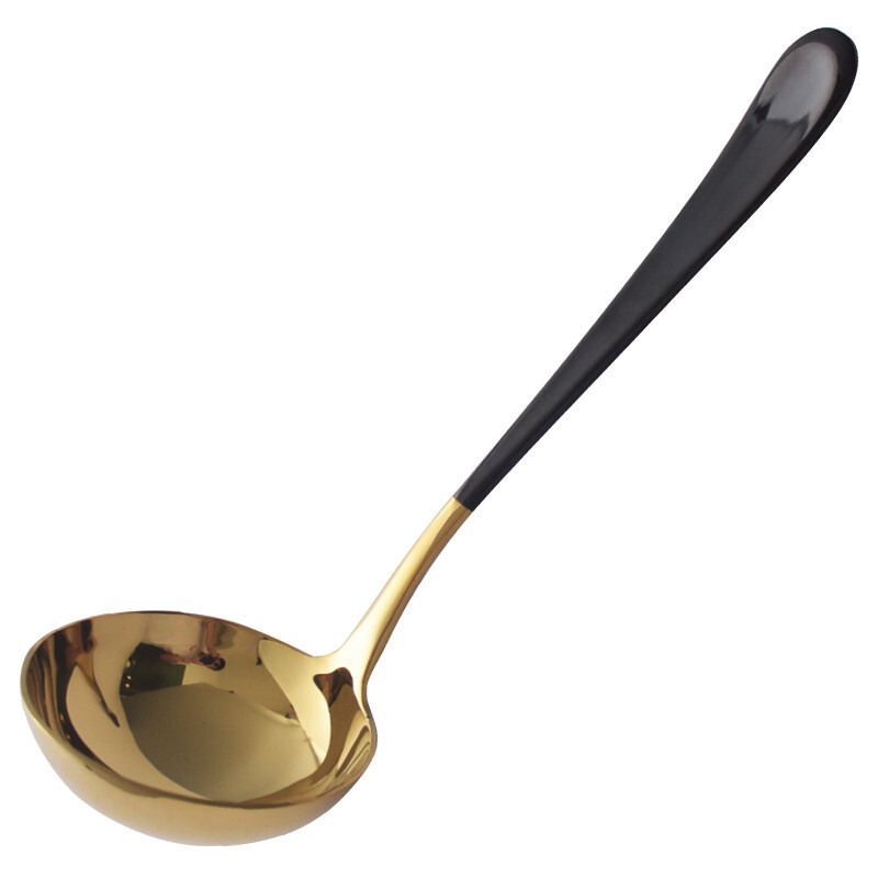 SSGP Premium Spoon in Black and Gold - Hello Kitchen & Home